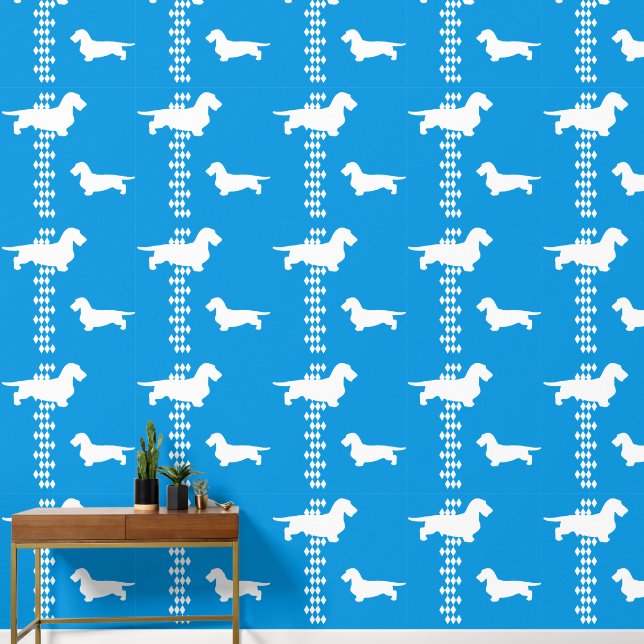 State Of Bavaria - Rough-Haired Dachshund Wallpaper (Hallway)