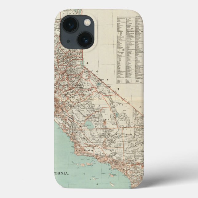 State of California 2 Case-Mate iPhone Case (Back)