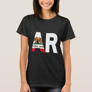 State of California Flag Arkansas AR Cities and St T-Shirt