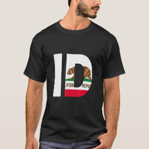State of California Flag Idaho ID Boise Cities and T-Shirt