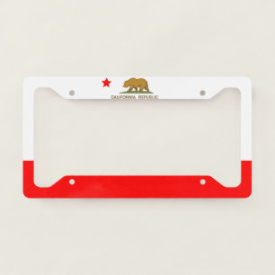 State of California  Licence Plate Frame