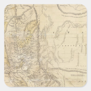 State of California Square Sticker