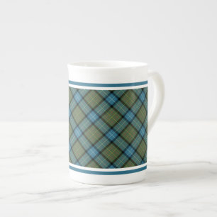 State of California Tartan Bone China Mug