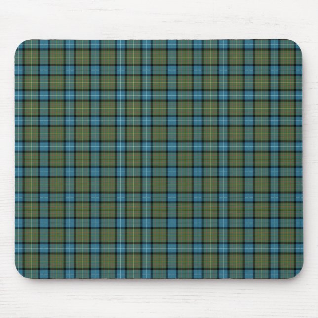 State of California Tartan Mouse Mat (Front)
