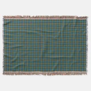 State of California Tartan Throw Blanket