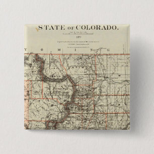 State of Colorado 15 Cm Square Badge