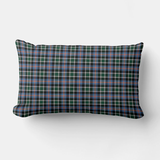 State of Colorado Tartan Lumbar Cushion (Front)