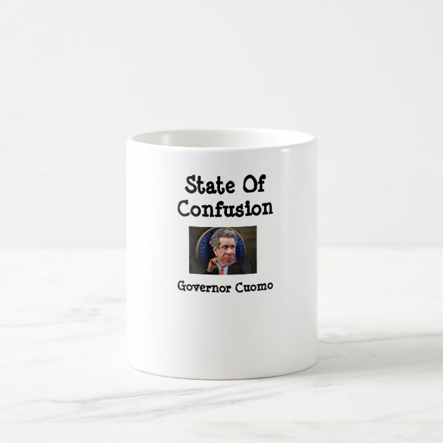 State Of Confusion Governor Cuomo Coffee Mug (Center)