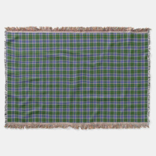 State of Connecticut Tartan Throw Blanket