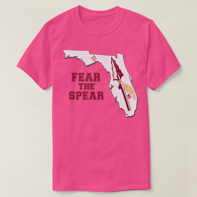 State of Florida Fear The Spear  (Multiple Colours T-Shirt (Design Front)