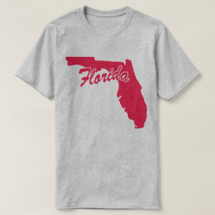 State Of Florida Shape T-shirt