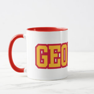 State Of Georgia Pride Custom Two-Tone Coffee Mug