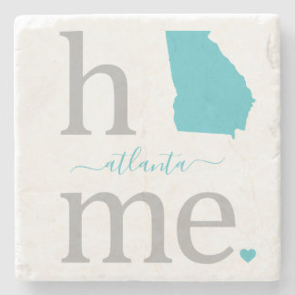 State of Georgia Stone Coaster