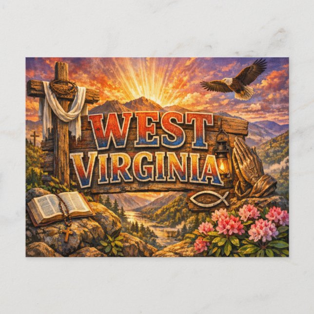 State of Grace Spiritual Postcard  (Front)