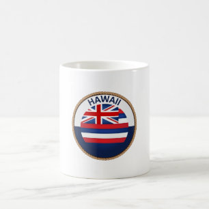 State of Hawaii Flag Seal Coffee Mug