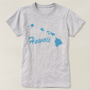 State Of Hawaii Shape T-shirt