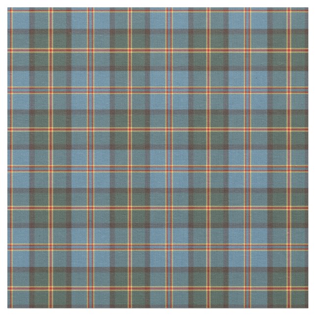 State of Hawaii Tartan Fabric (Close Up)