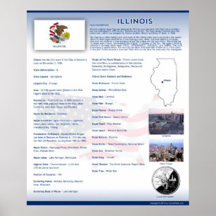 State of Illinois,IL Posters