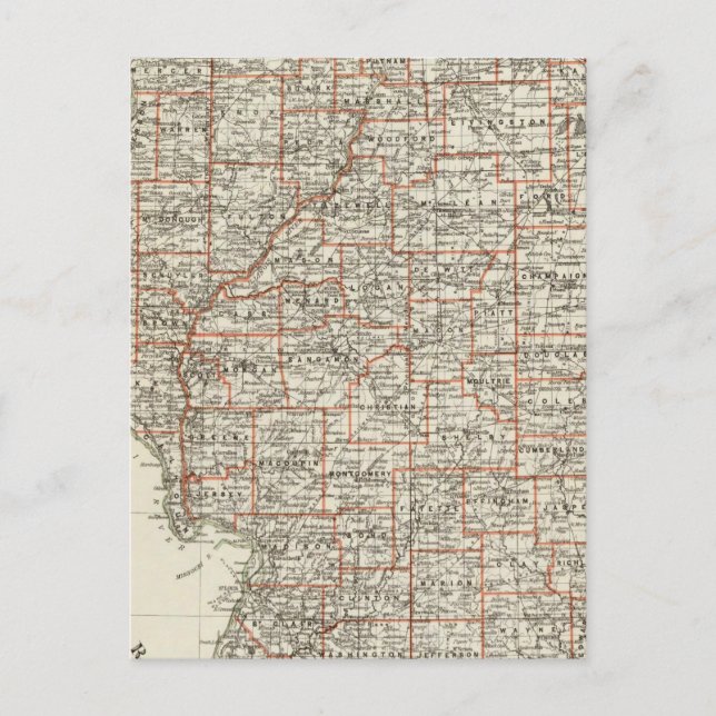 State of Illinois Postcard (Front)