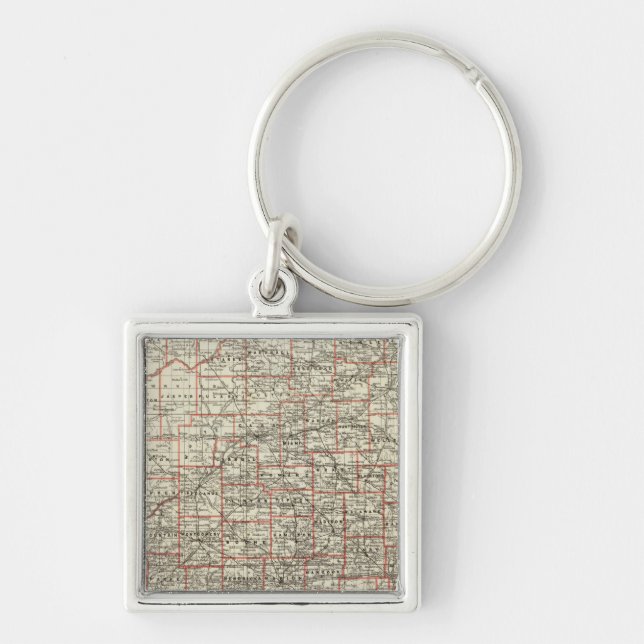 State of Indiana Key Ring (Front)
