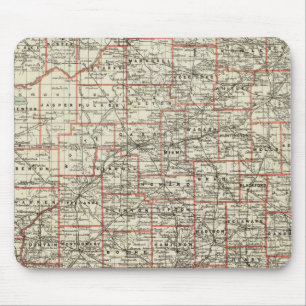State of Indiana Mouse Mat