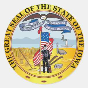 State of Iowa great seal