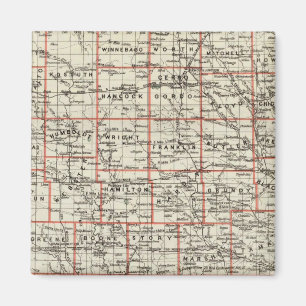 State of Iowa Magnet