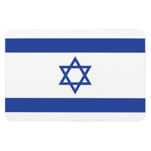 State of Israel Flag, Star of David Judaism Jewish Magnet