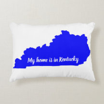 State of Kentucky Home Accent Pillow