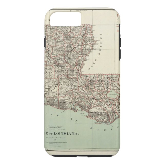 State of Louisiana Case-Mate iPhone Case (Back)