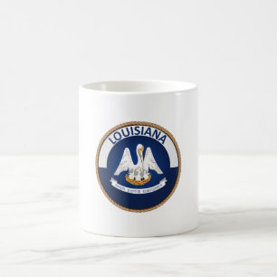 State of Louisiana Flag Seal Coffee Mug