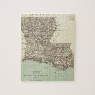 State of Louisiana Jigsaw Puzzle