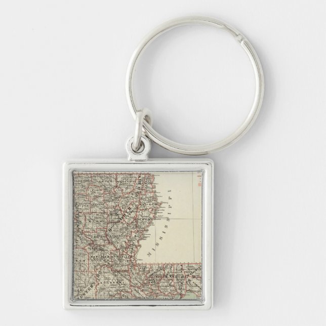 State of Louisiana Key Ring (Front)