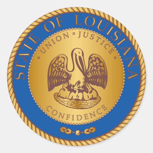 State of Louisiana seal (Front)