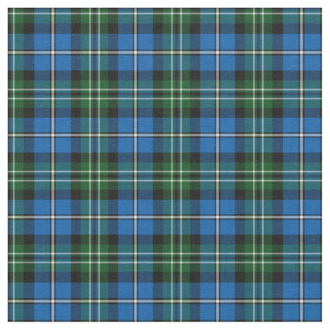 State of Louisiana Tartan Fabric (Close Up)
