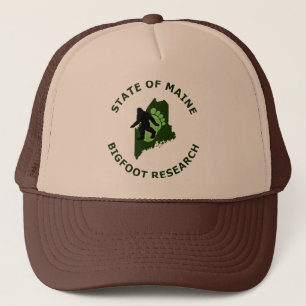 State of Maine Bigfoot Research Trucker Hat