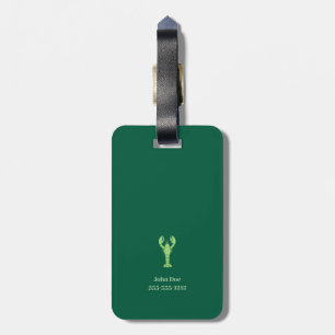 State of Maine Flag Luggage Tag