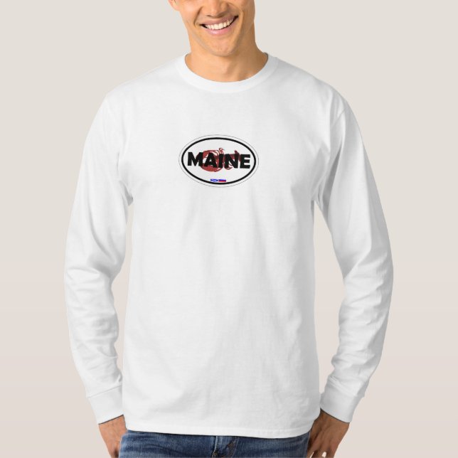 State of Maine. T-Shirt (Front)