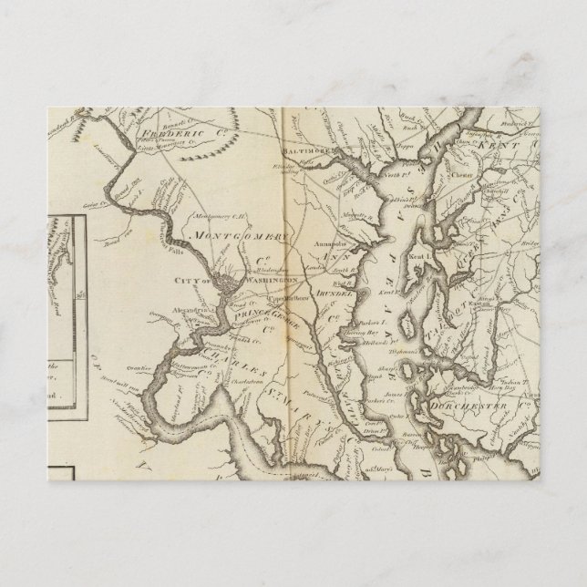 State of Maryland Postcard (Front)