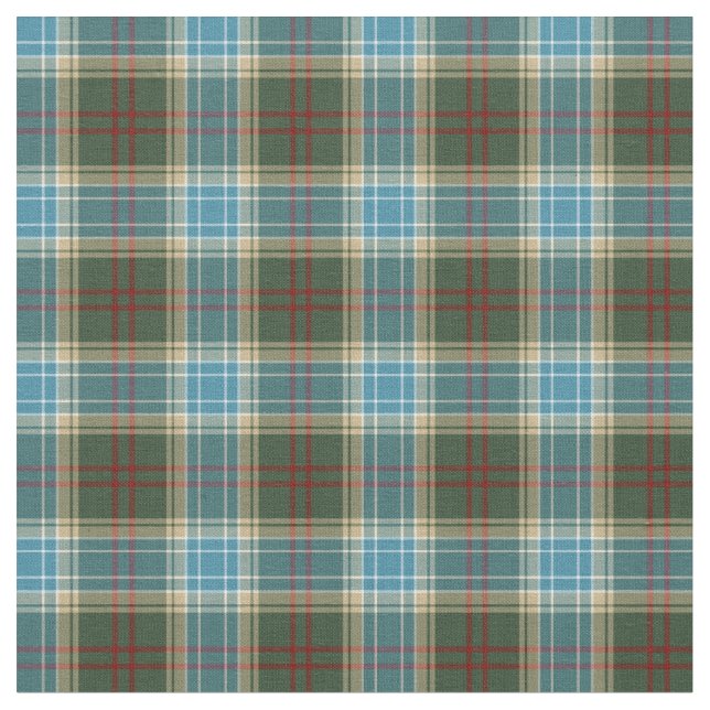 State of Michigan Tartan Fabric (Close Up)