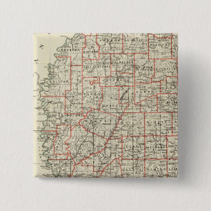 State of Mississippi 15 Cm Square Badge