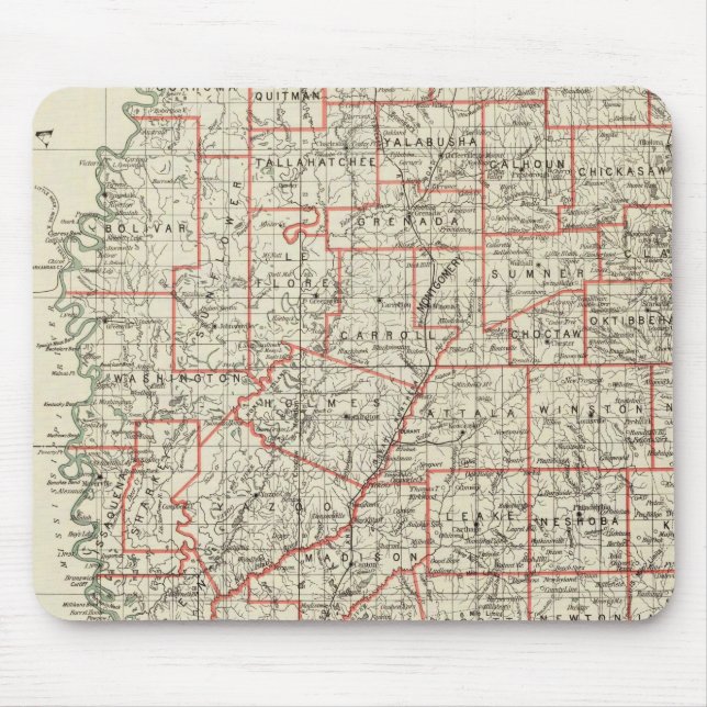 State of Mississippi Mouse Mat (Front)