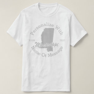 State Of Mississippi PERSONALIZED T-shirt