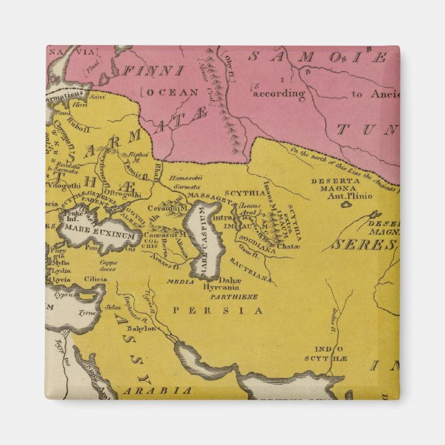 State of Nations at the Christian aera Magnet (Front)