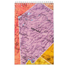 State Of Nevada Collection Wall Calendar
