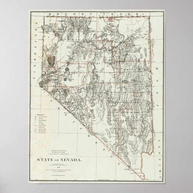 State Of Nevada Poster (Front)