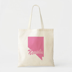 State Of Nevada Shape Tote Bag