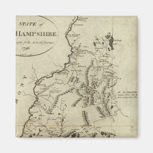State of New Hampshire 4 Magnet