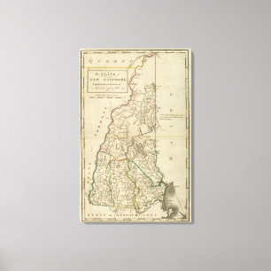State of New Hampshire Canvas Print