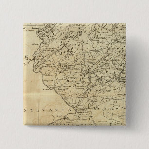 State of New Jersey 15 Cm Square Badge